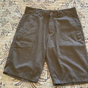 O’Neill Gray Plaid Shorts